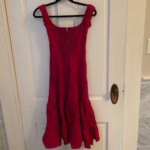 Reformation linen dress